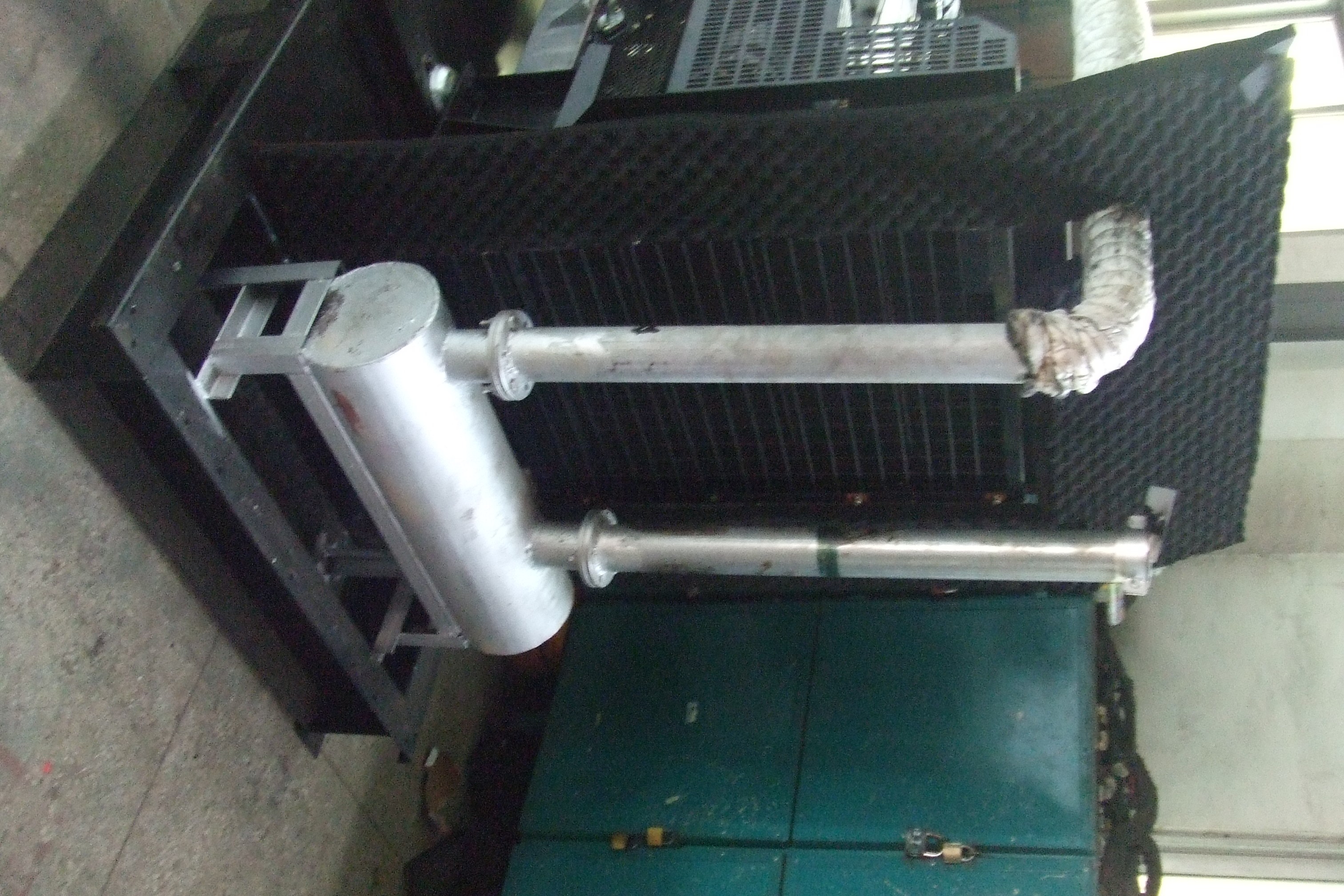 发电机一级消音器