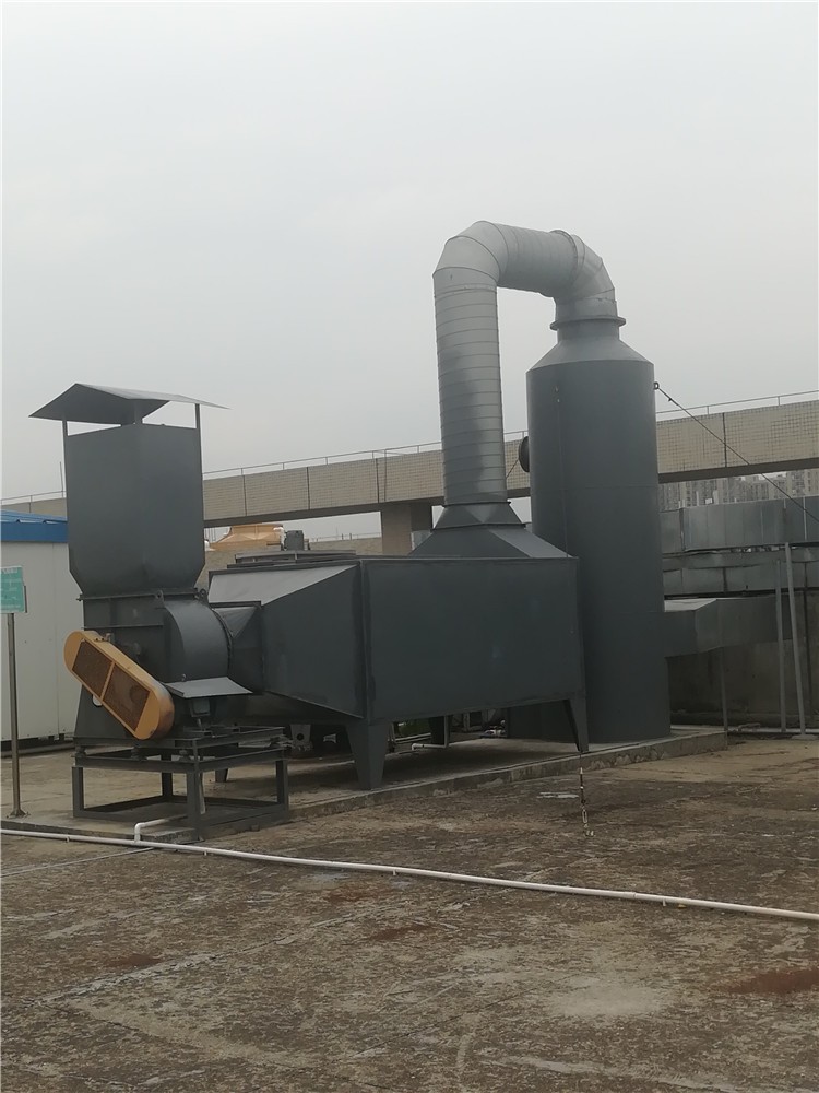 东莞实发科技公司尾气冶理系统